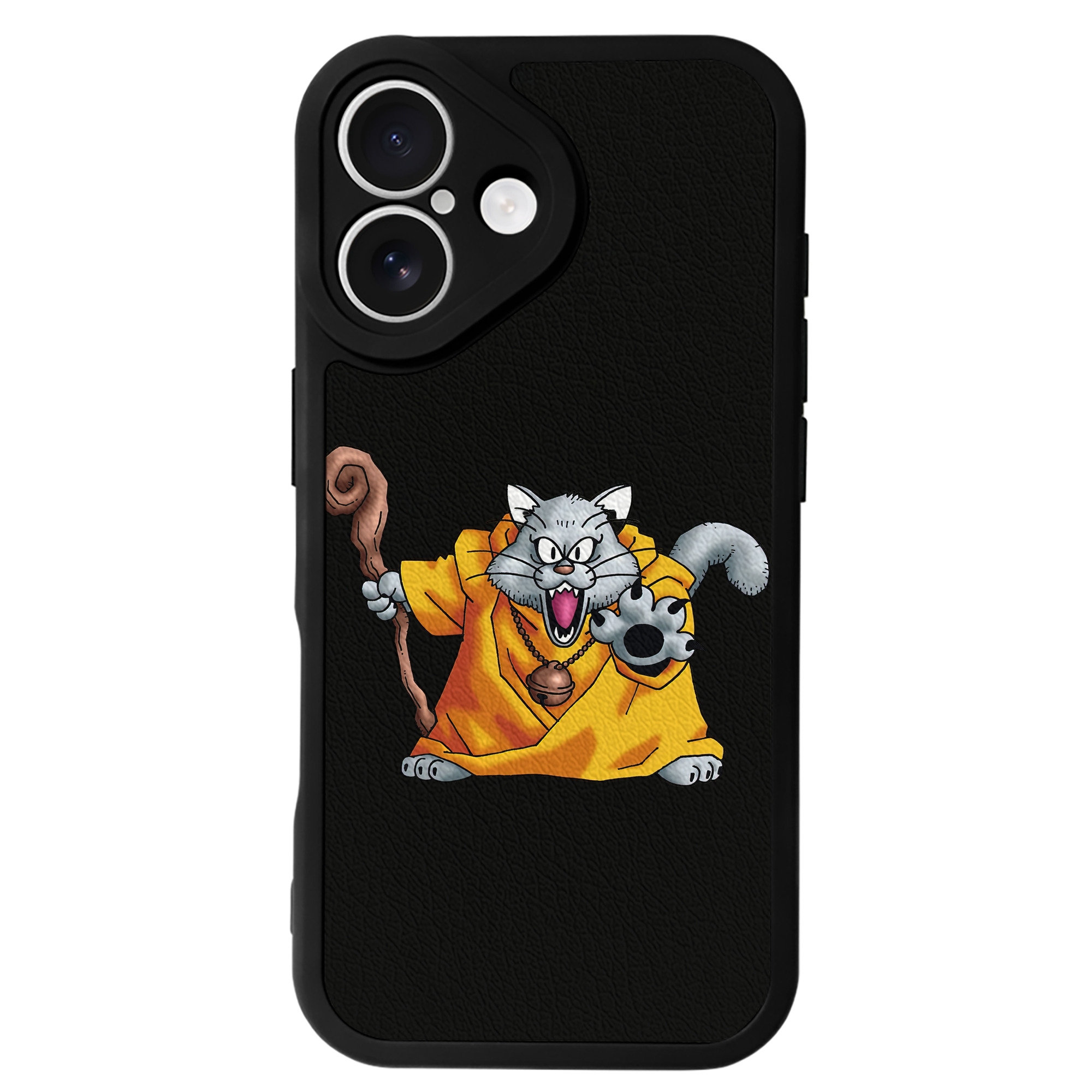 （画像用） ドラゴンクエスト Doragon Kuesuto Dragon Quest 【iPhone 16シリーズ対応】シリコンスマホケース（レザー調） 材質：シリコン